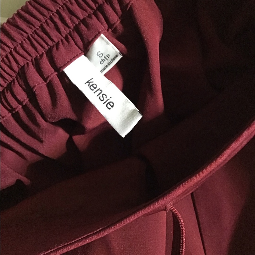 Dress crop pant